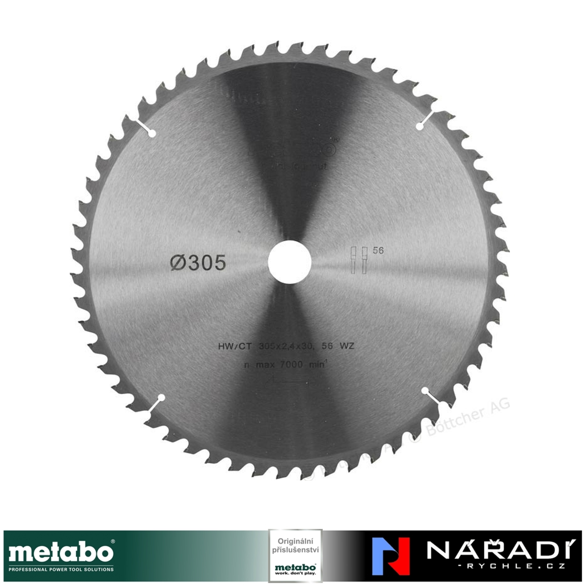 Pilový kotouč Metabo HW/CT 305×30, 56 WZ