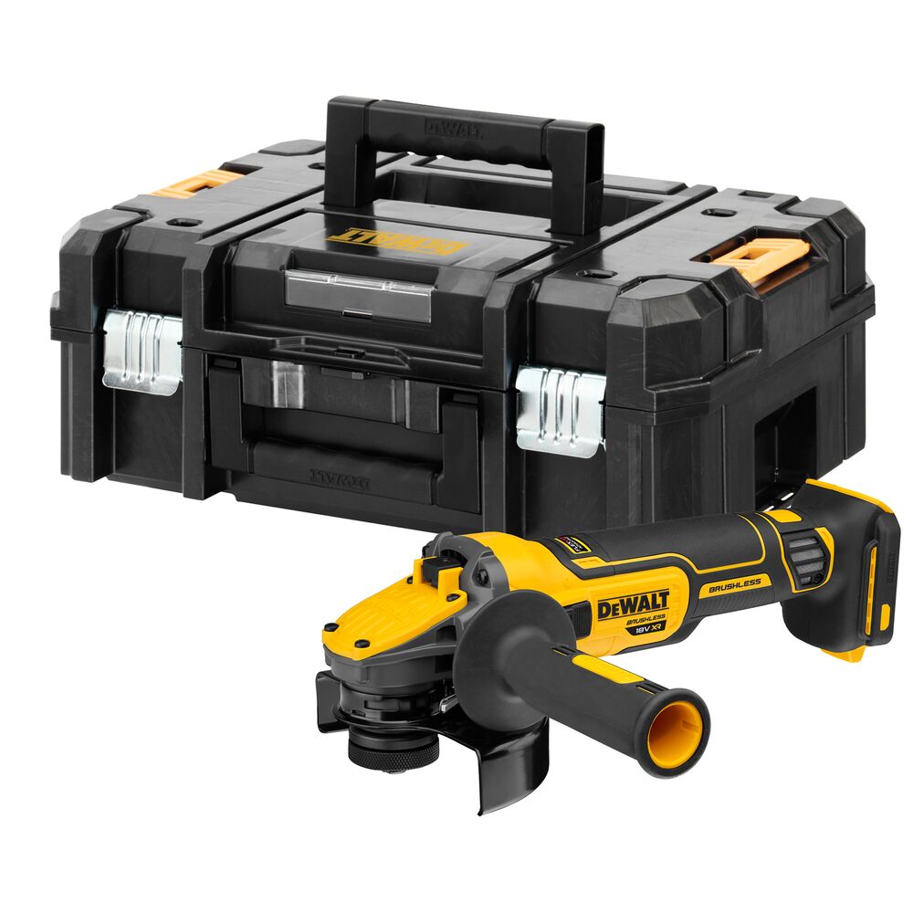 Aku úhlová bruska DeWALT DCG409VSNT, 18V, kufr
