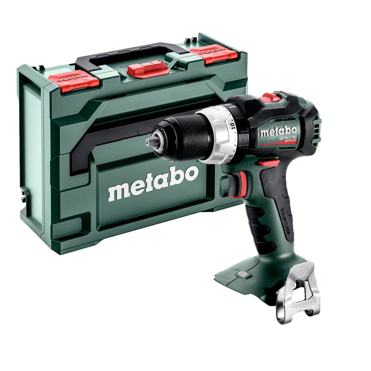 Aku příklepová vrtačka Metabo SB 18 LT BL, 18V, metaBOX