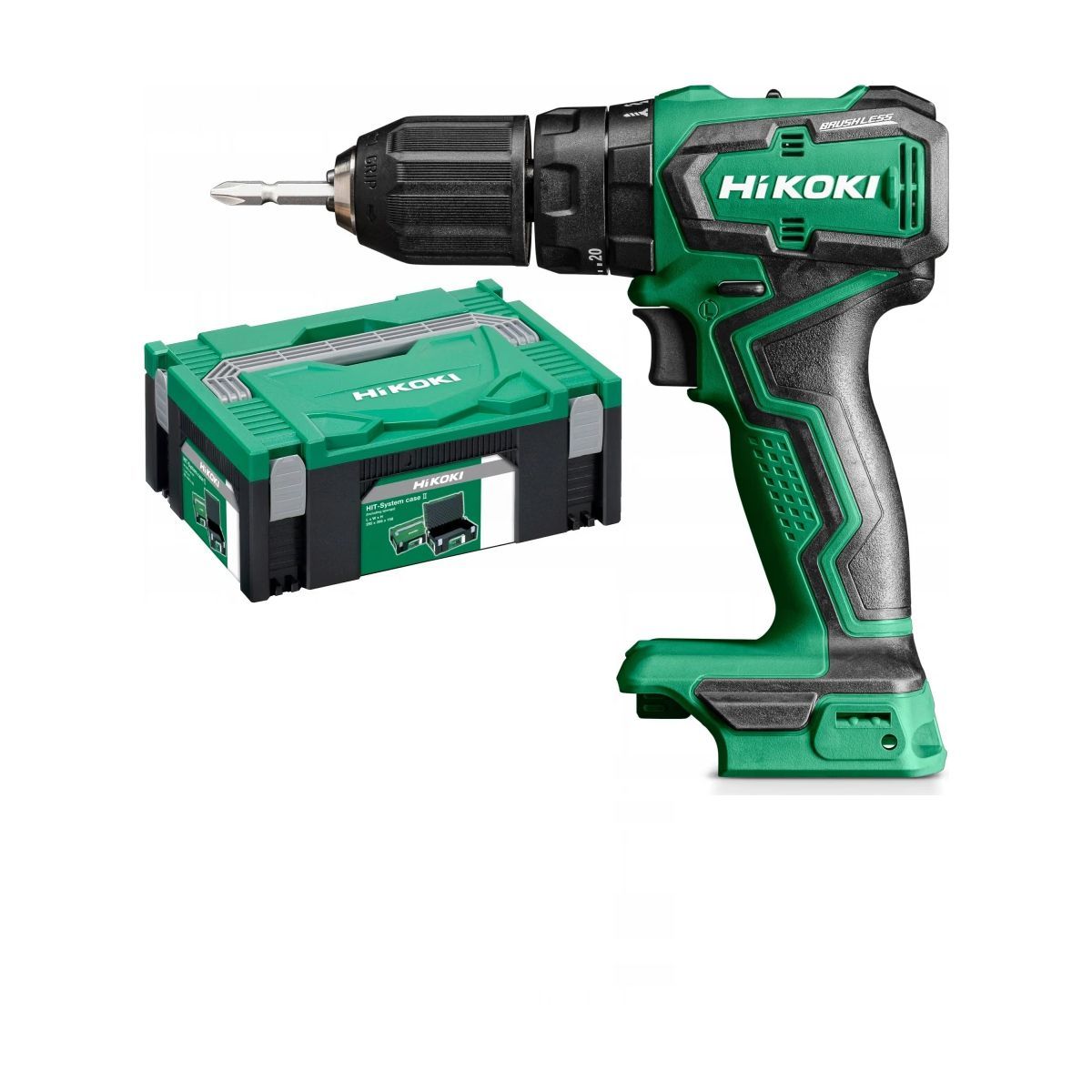 Aku šroubovák HiKOKI DS18DDW2Z, 18V, kufr
