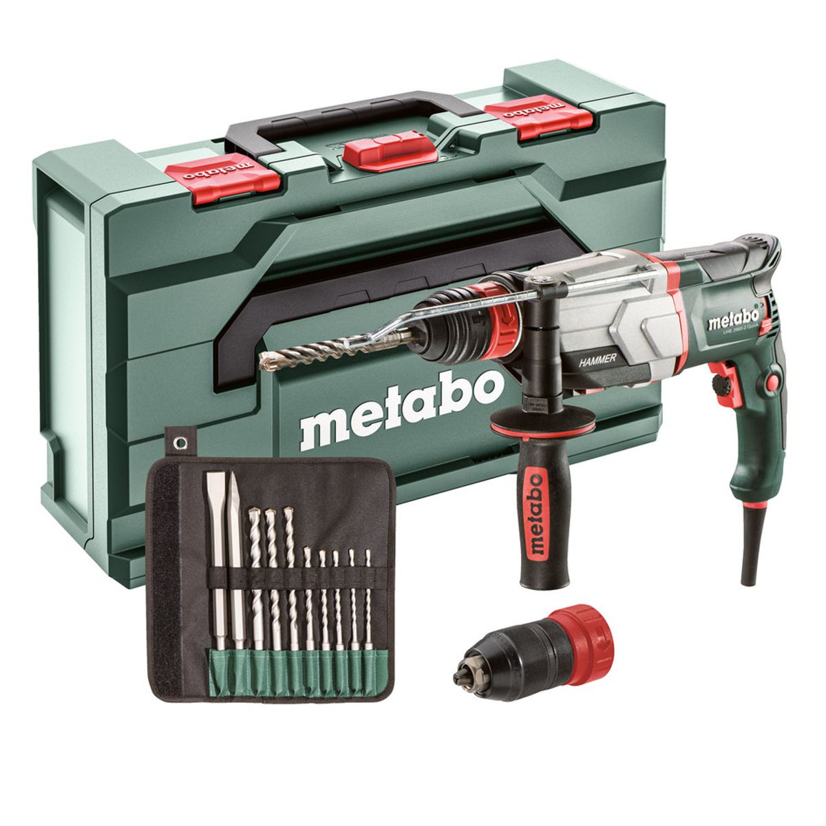 Multifunkční kladivo Metabo UHE 2660-2 Quick SET, MetaBox