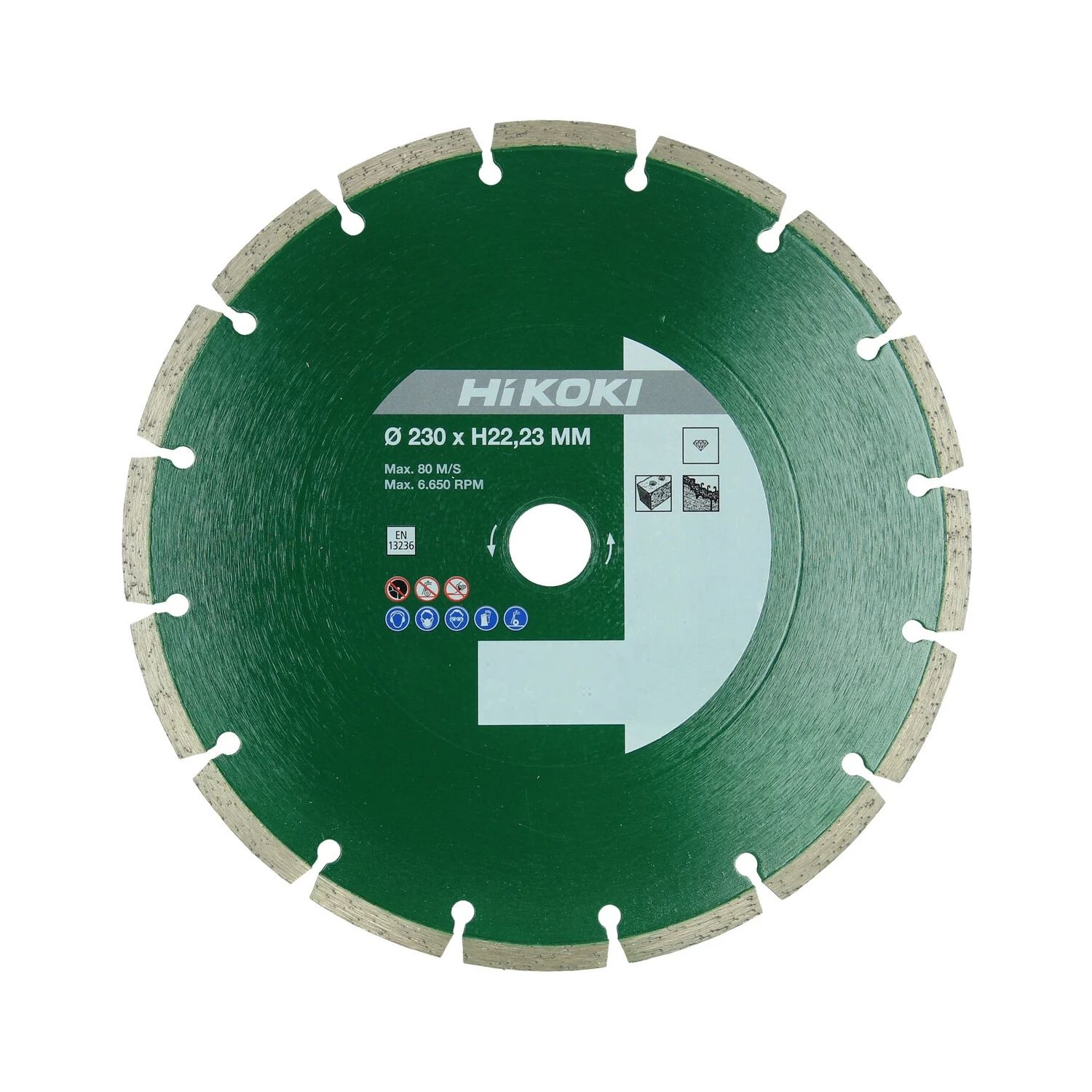 Kotouč diamantový HiKOKI, 230×10×22,23 mm