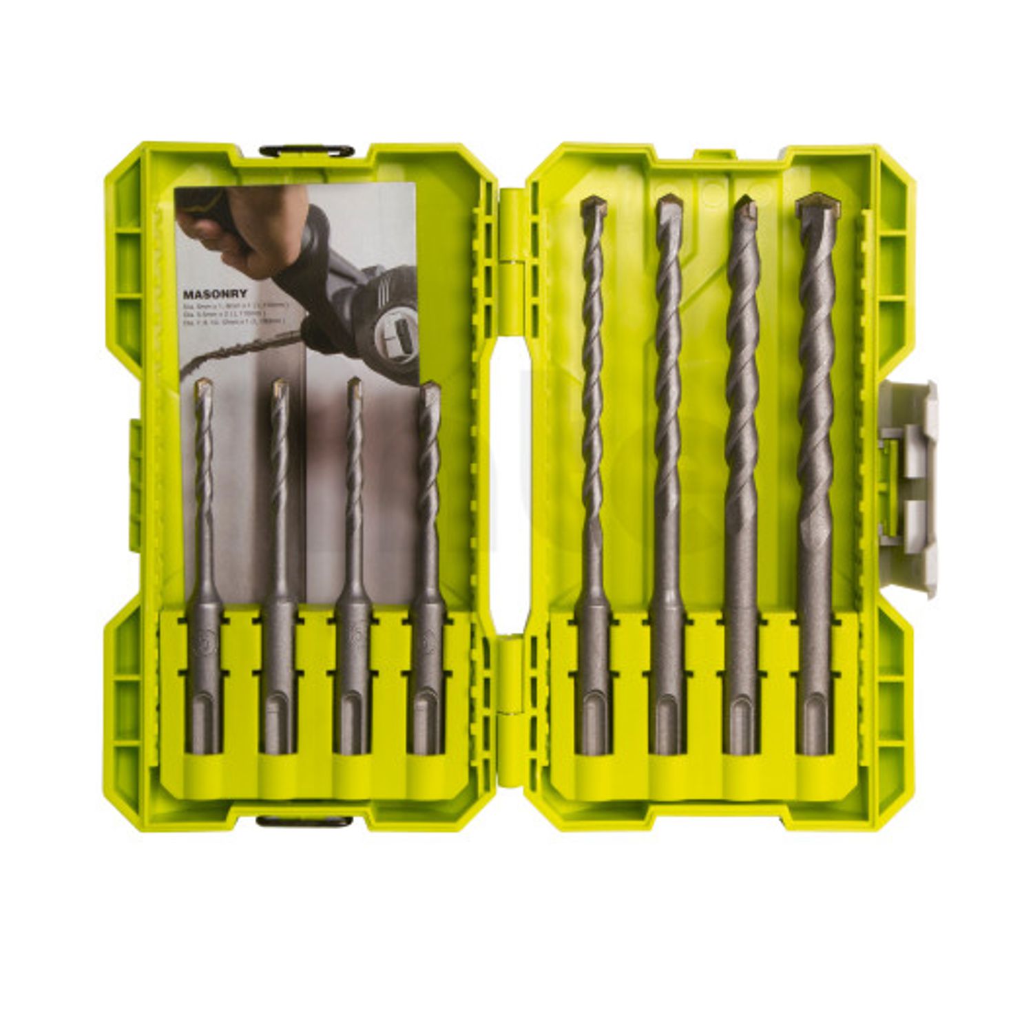 Sada SDS+ vrtáků RYOBI RAK08SDS2, 8 ks