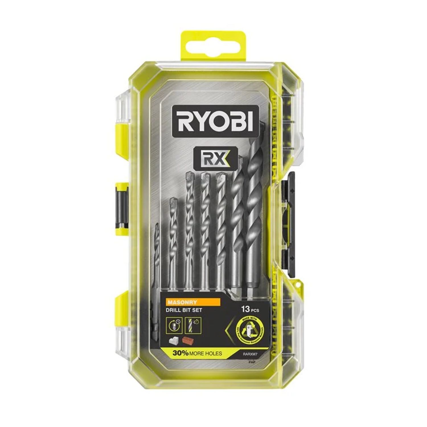 RX sada bit§ a vrtáků do zdiva RYOBI RARXM7, 13 ks