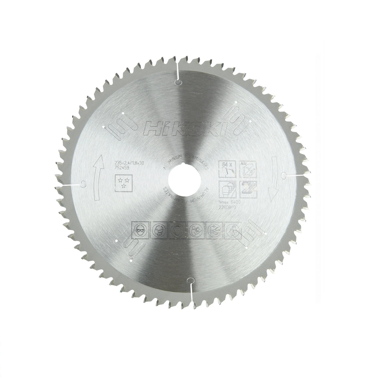Kotouč na laminát a hliník HiKOKI 216x30 mm, 60z