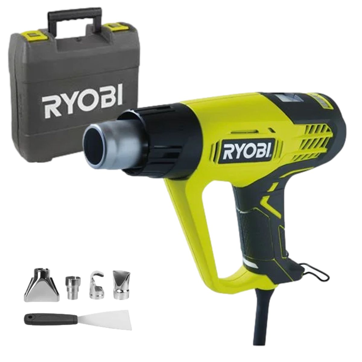 LCD horkovzdušná pistole RYOBI EHG 2020 LCD