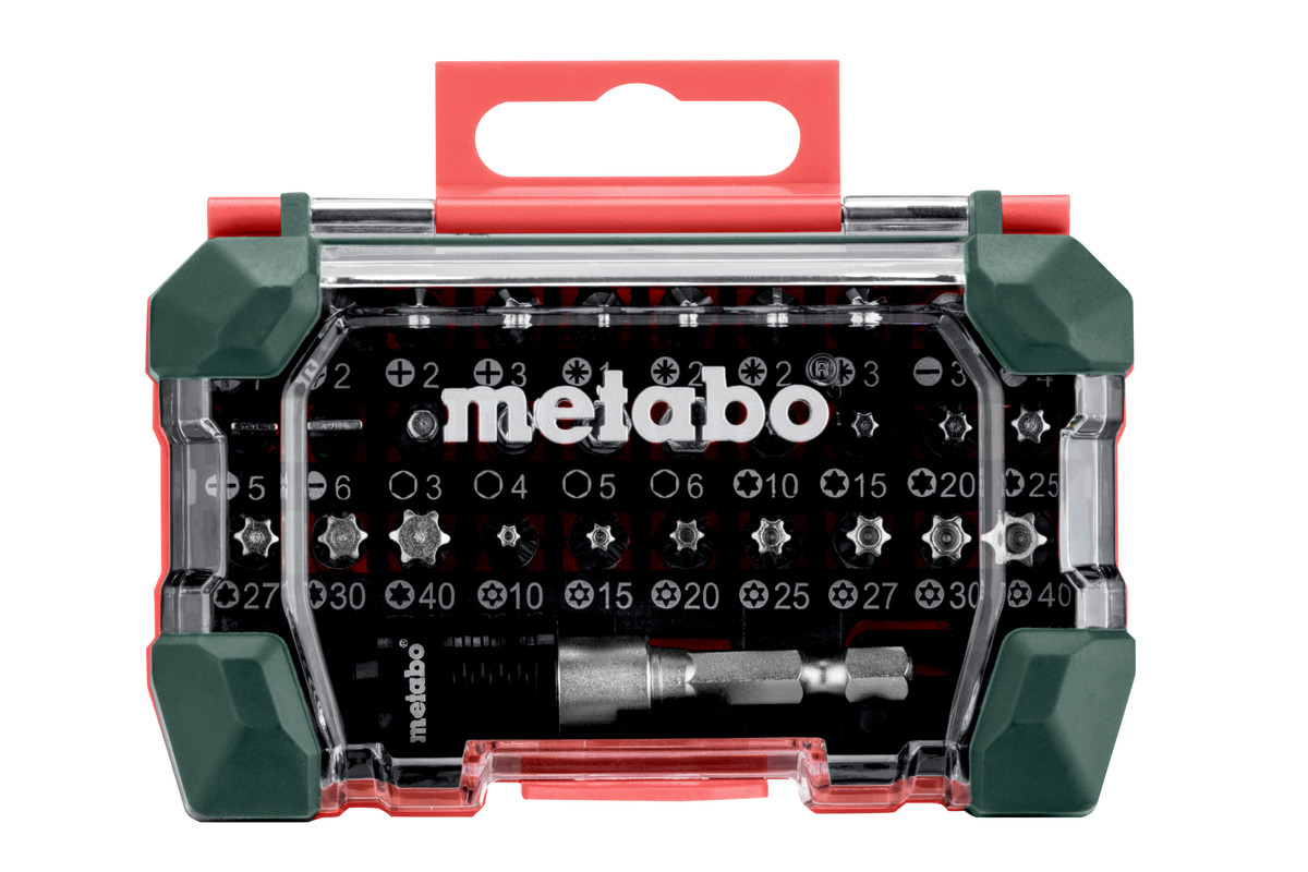 Box s bity Metabo "SP", 32-dílný
