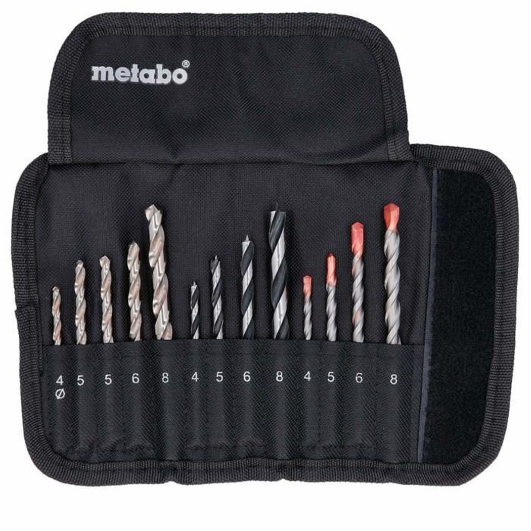 Sada vrtáků Metabo "SP", 13-dílná, taška