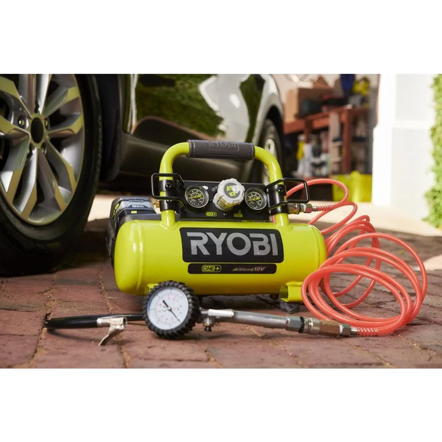 Aku kompresor Ryobi R18AC-0, 18V