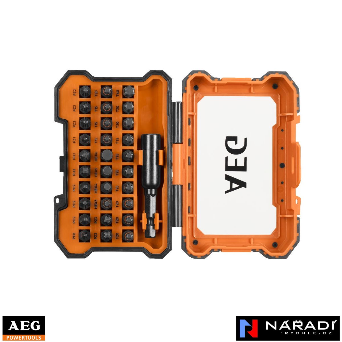Sada rázových bitů AEG AAKSD31, 31 ks