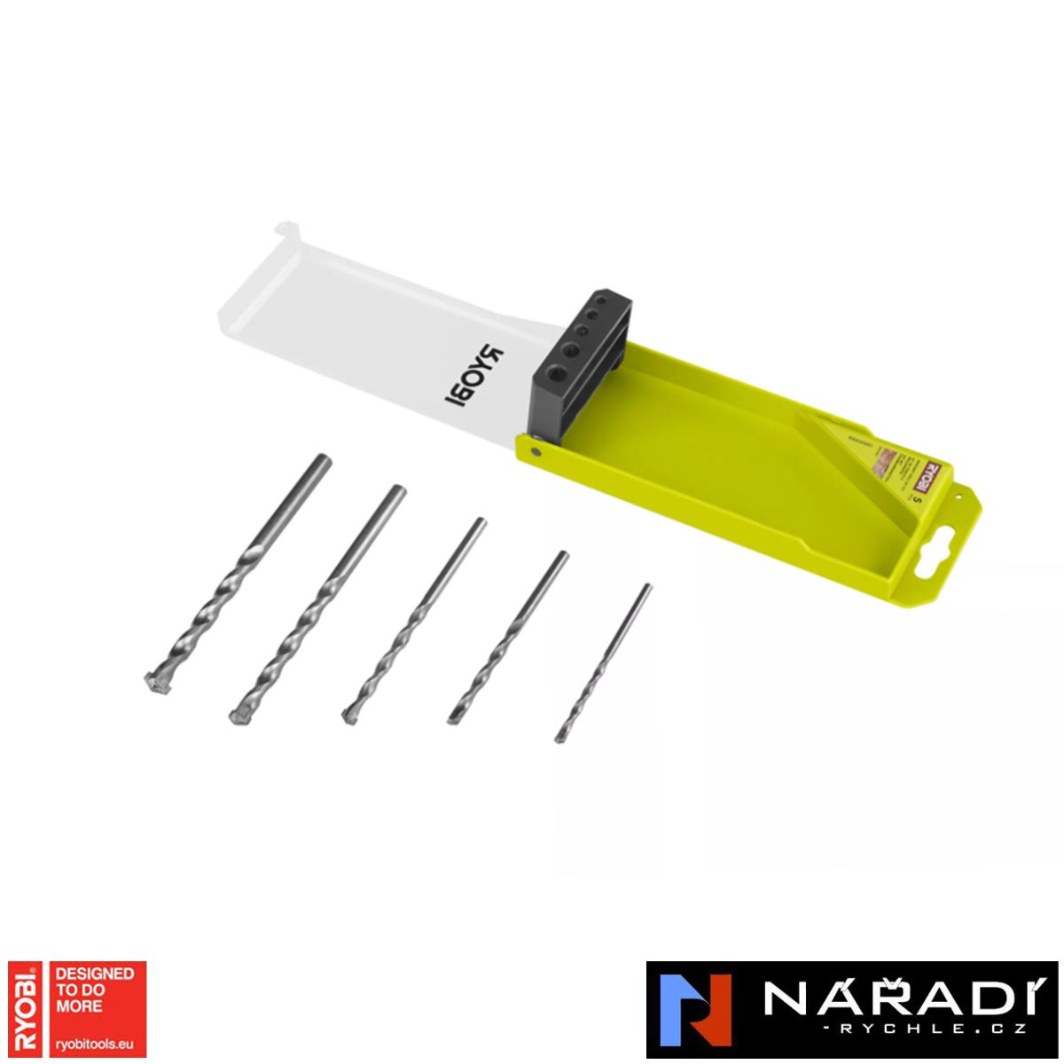 Sada vrtáků do zdiva Ryobi RAK05MD, 5ks