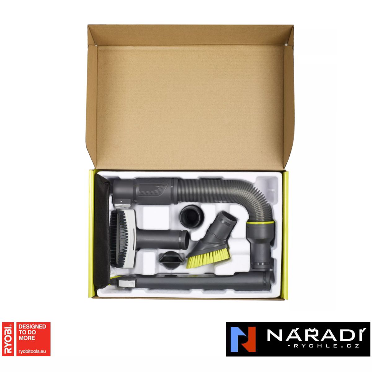 Set 6ks nástavců k vysavačům Ryobi RAKVA04