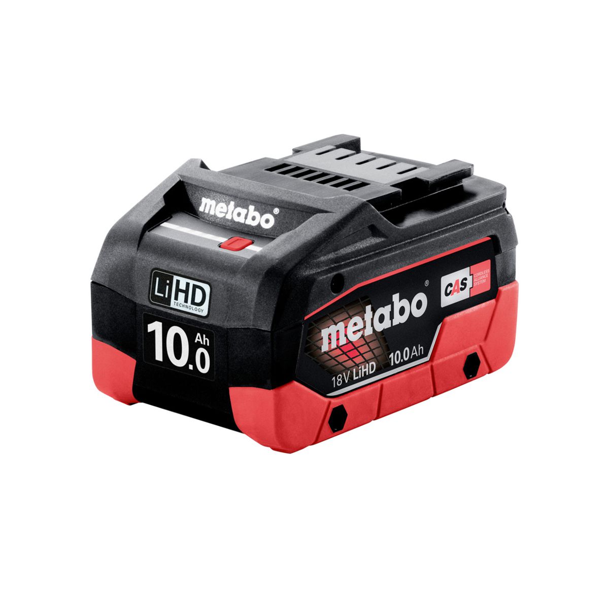 Aku set 4×10 Ah LiHD, ASC 145 Metabo, 18 V, metaBOX