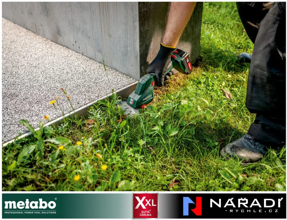 Aku nůžky na keře a trávu Metabo SGS 18 LTX Q, 18V