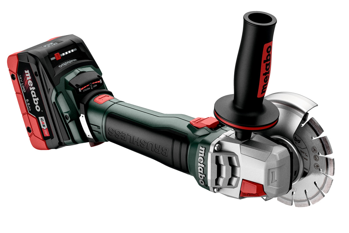 Aku úhlová bruska Metabo WB 18 LT BL 11-125 Quick, 18V