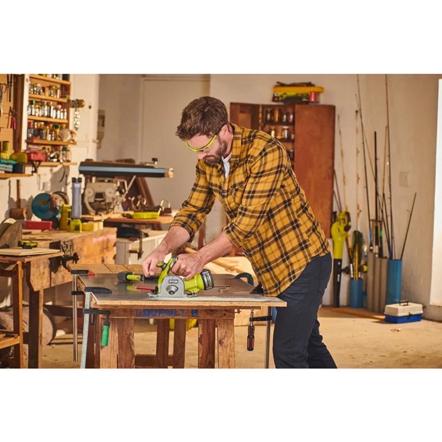 Aku ponorná pila Ryobi R18MMS-120S, 18V ONE+