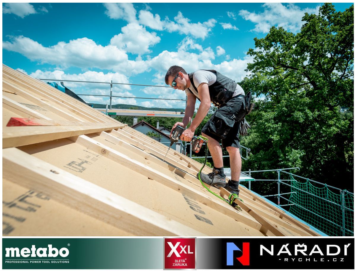 Aku rázový utahovák Metabo SSW 18 LTX 800 BL, 18V, metaBOX