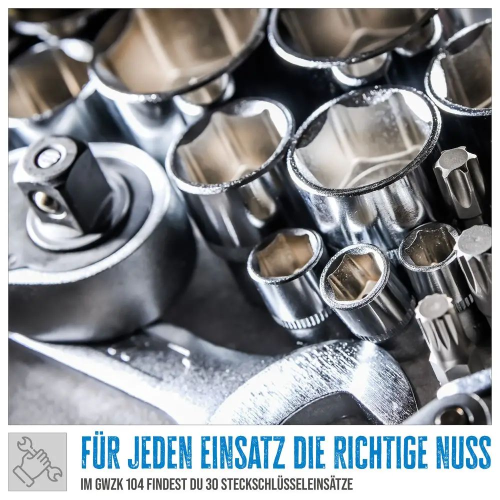 Kufřík s nářadím Güde GWZK 104