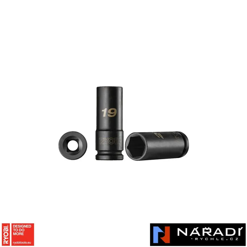 Hlavice pro rázové utahováky Ryobi RHDIS3PC, 3ks