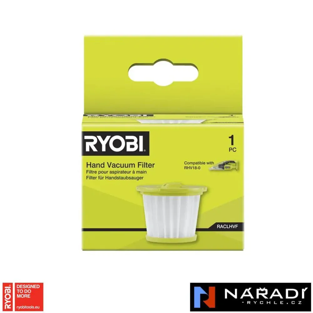 Filtr ručního vysavače Ryobi RACLHVF