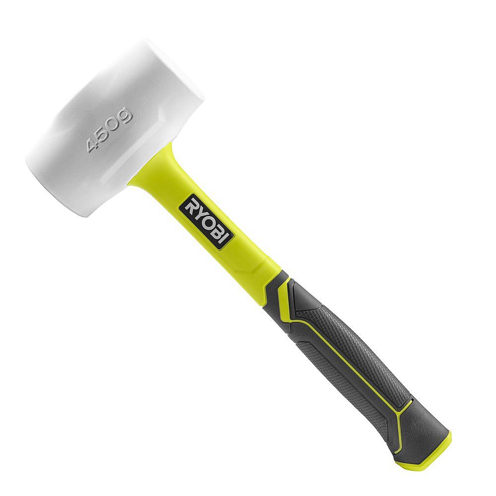 Gumová palička Ryobi RHHM450W, 450g bílá