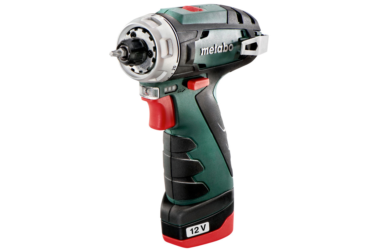 Metabo PowerMaxx BS Basic Set, 2×2Ah, 12V - Mobilní dílna