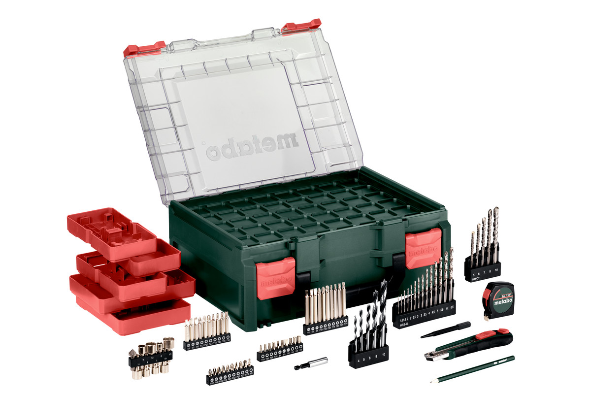 Aku příklepová vrtačka Metabo SB 18 Set, 2×2Ah, 18V - Mobilní dílna