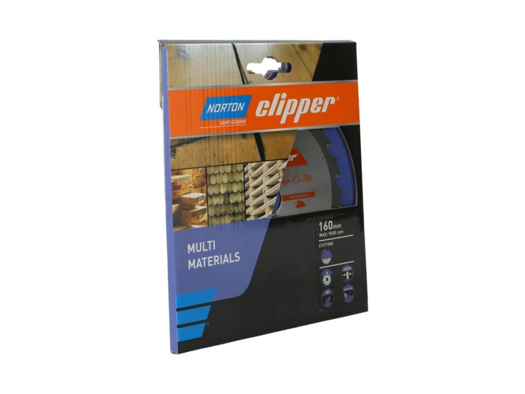 Pilový kotouč Norton Clipper, 160x20 Z18 Multimaterial