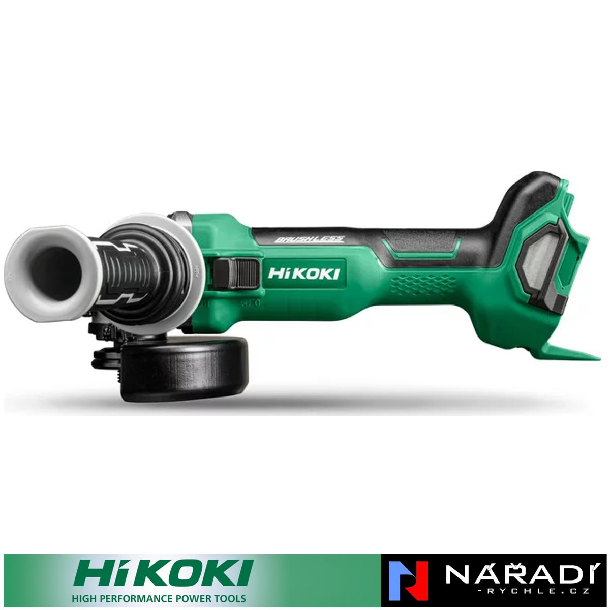 Aku úhlová bruska HiKOKI G1813DAW4Z, 18V, 125mm