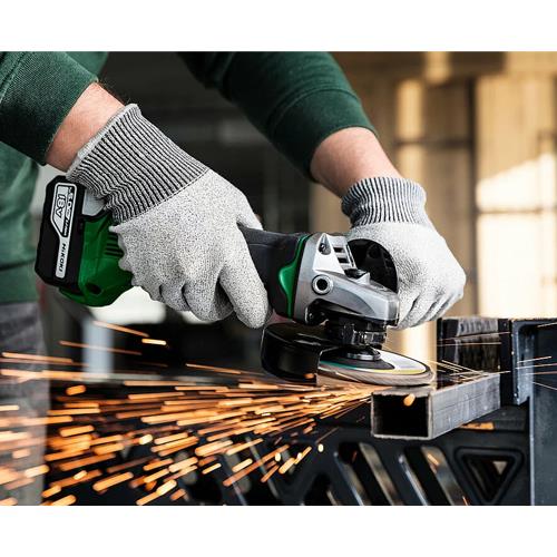 Aku úhlová bruska HiKOKI G18DSL2W4Z, 18V, 115mm