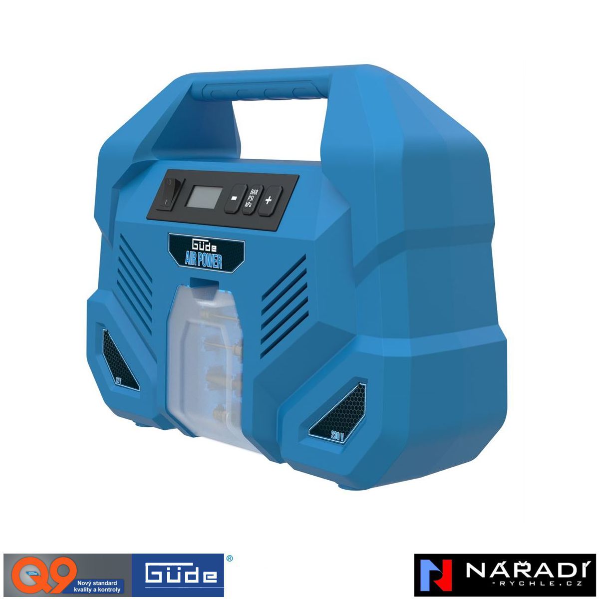 Kompresor Güde 12/230 V DUAL DRIVE