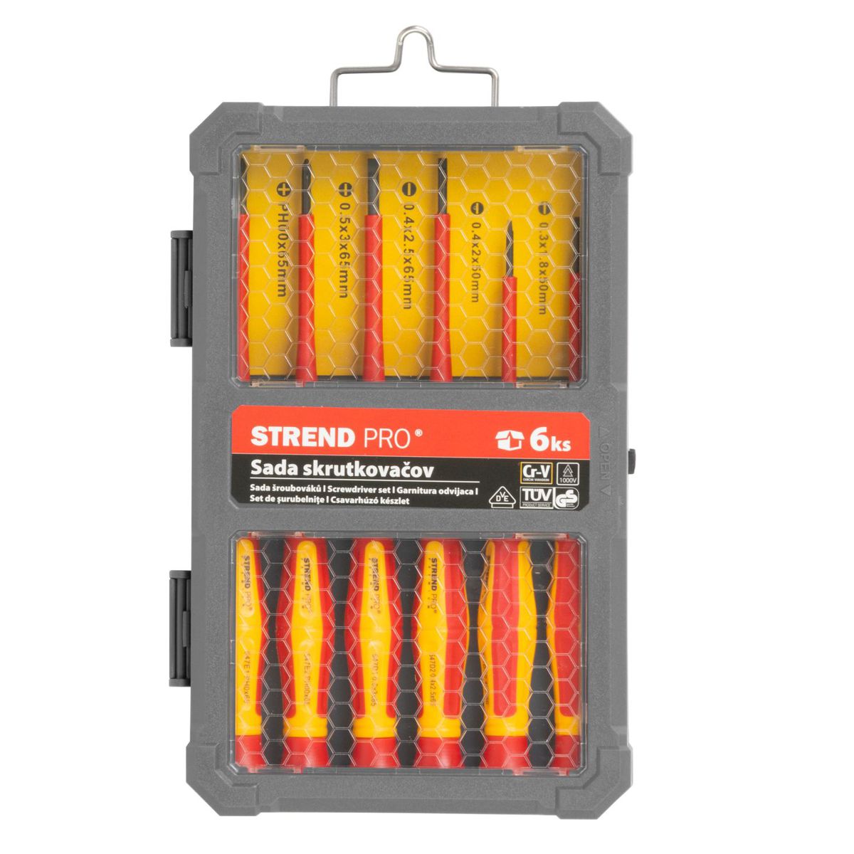 Sada šroubováků Strend Pro VDE, 6-dílná