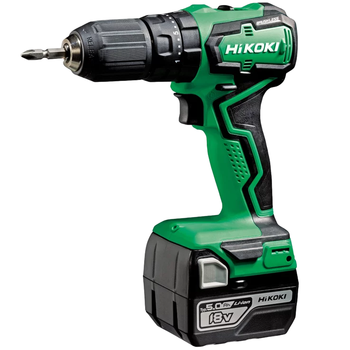 Aku příklepová vrtačka HiKOKI DV18DDWPZ, 2×5Ah, 18V, kufr
