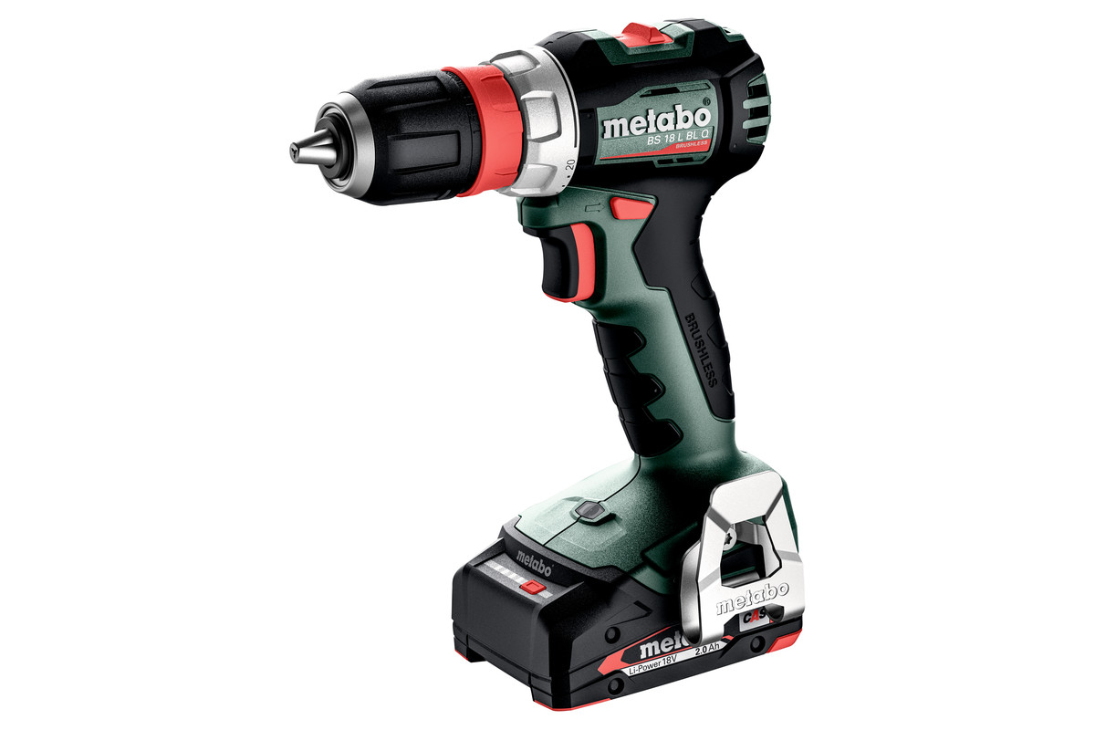 Aku vrtací šroubovák Metabo BS 18 L BL Q, 18V, metaBOX