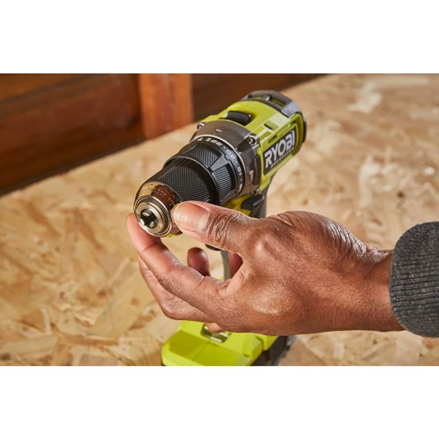 Aku příklepová vrtačka Ryobi RPD18BL1-2C42S, 2Ah+4Ah, 18V