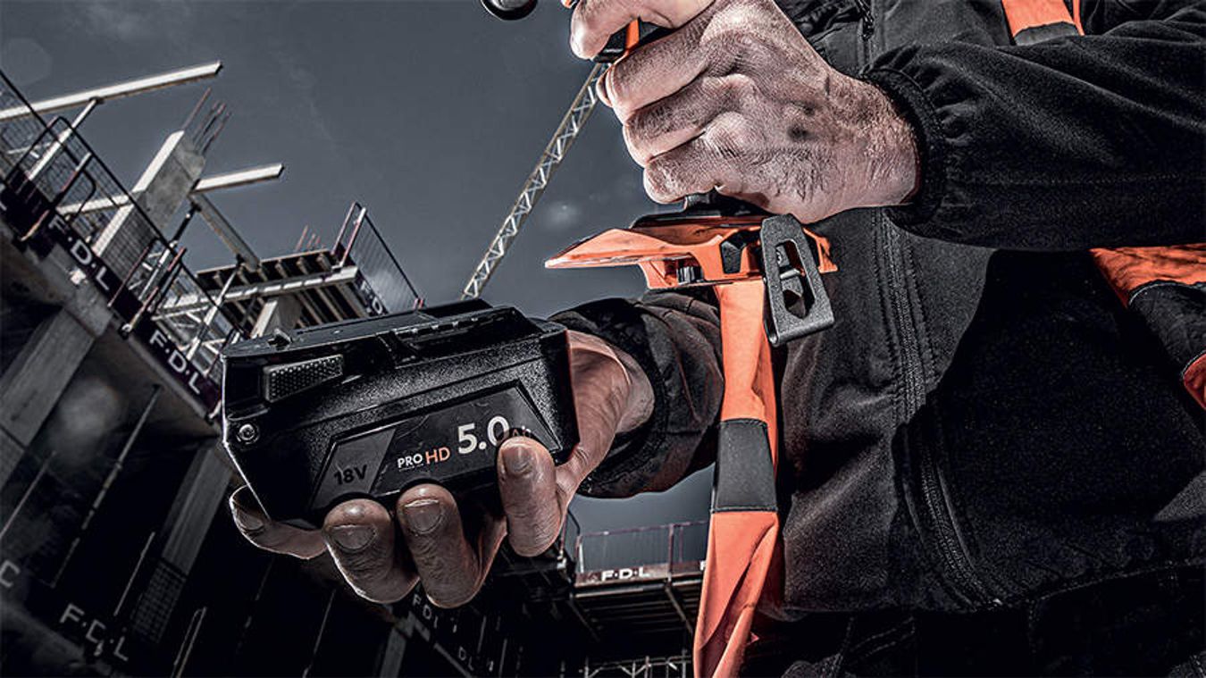 Akumulátor ProHD 5,0 Ah AEG L1850SHD, 18V