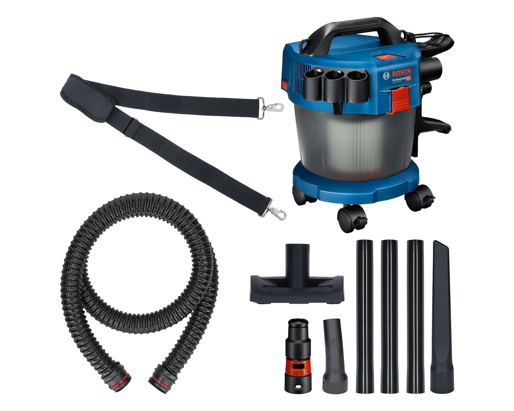 Aku vysavač BOSCH PRO GAS 18V-10 L, 18V