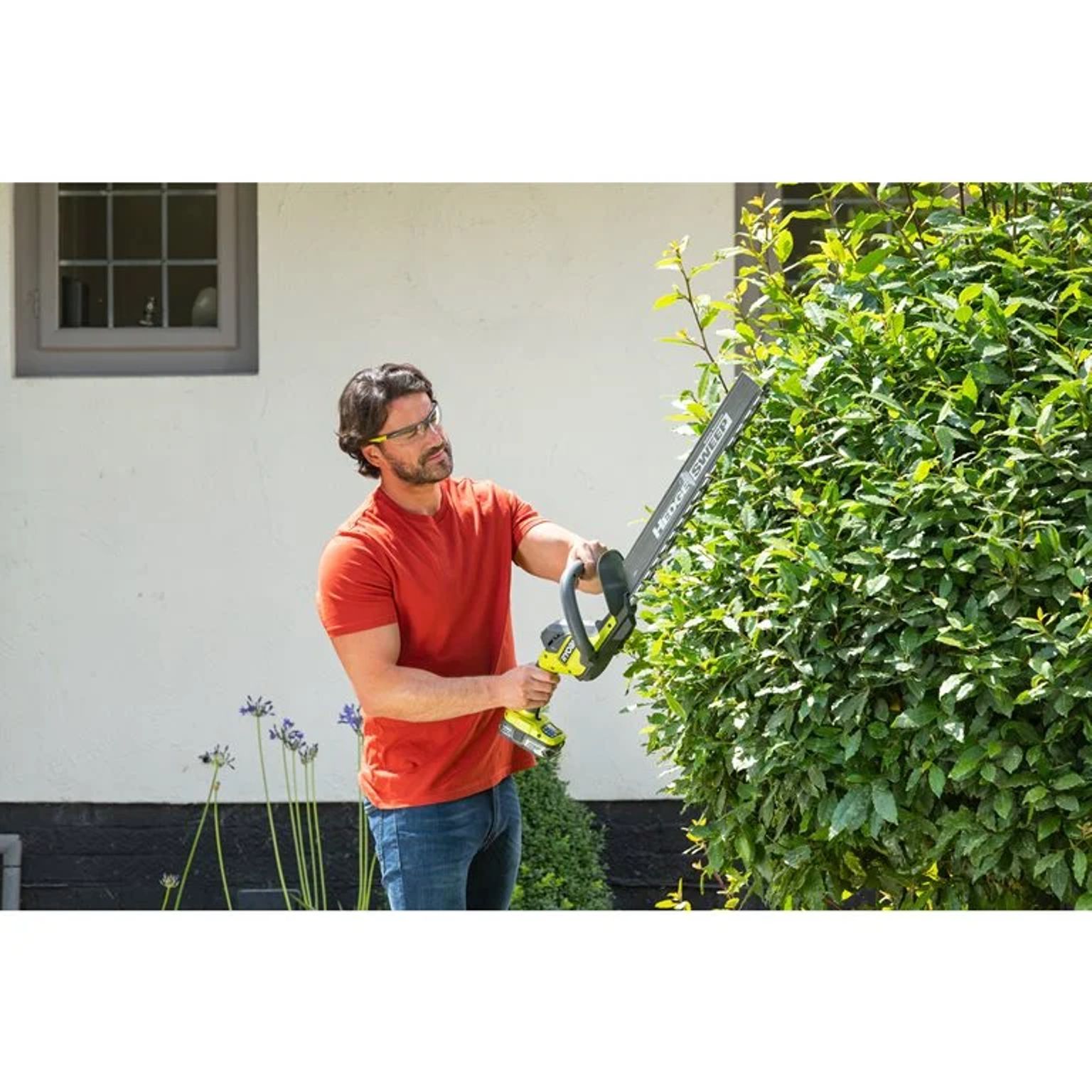Aku plotostřih RYOBI RY18HT50A-120, 1×2Ah, 18V