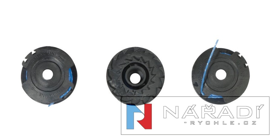 RYOBI RAC125 - 3ks cívky se strunou 1,6mm