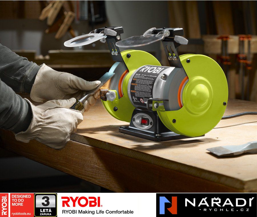 Stolní kotoučová bruska Ryobi RBG6G1, 250 W