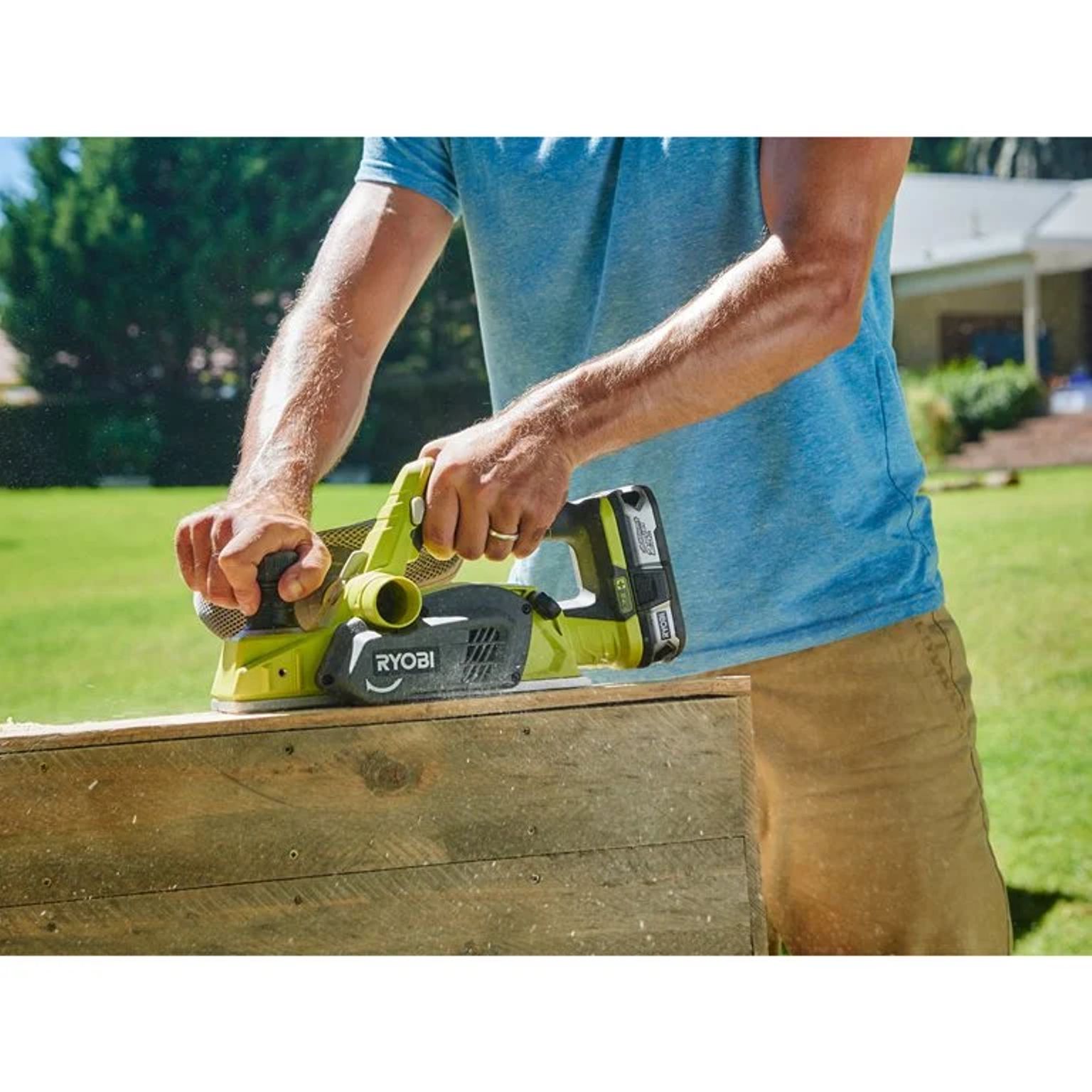 Aku hoblík Ryobi R18PL-0, 18V