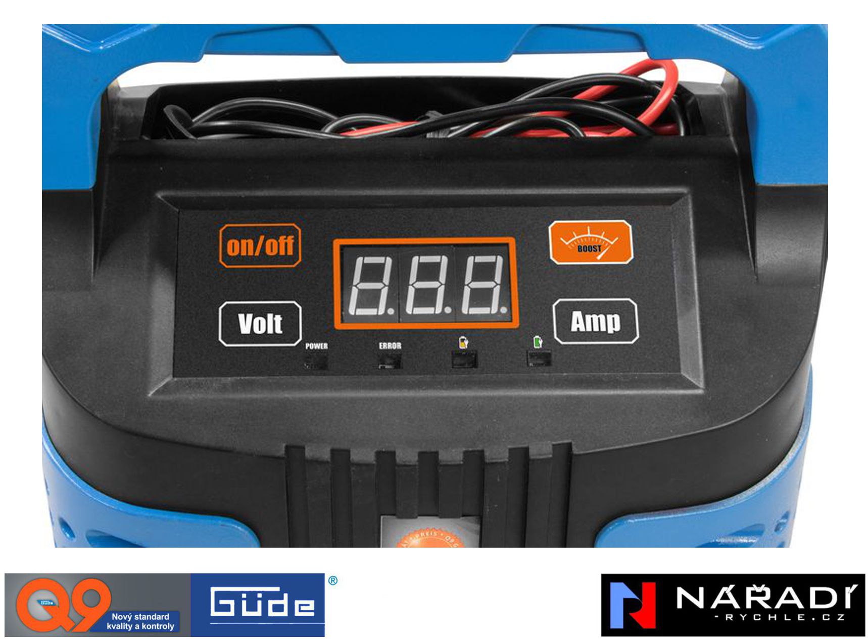 Nabíječka baterií Güde GAB 10 A BOOST