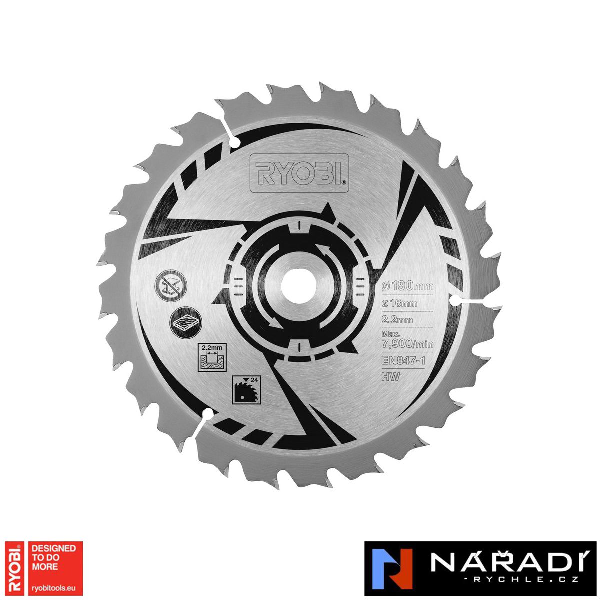 Kotouč pro okružní pily Ryobi CSB190A1