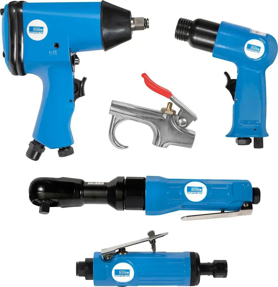 Sada pneu nářadí Güde, 71-dílná