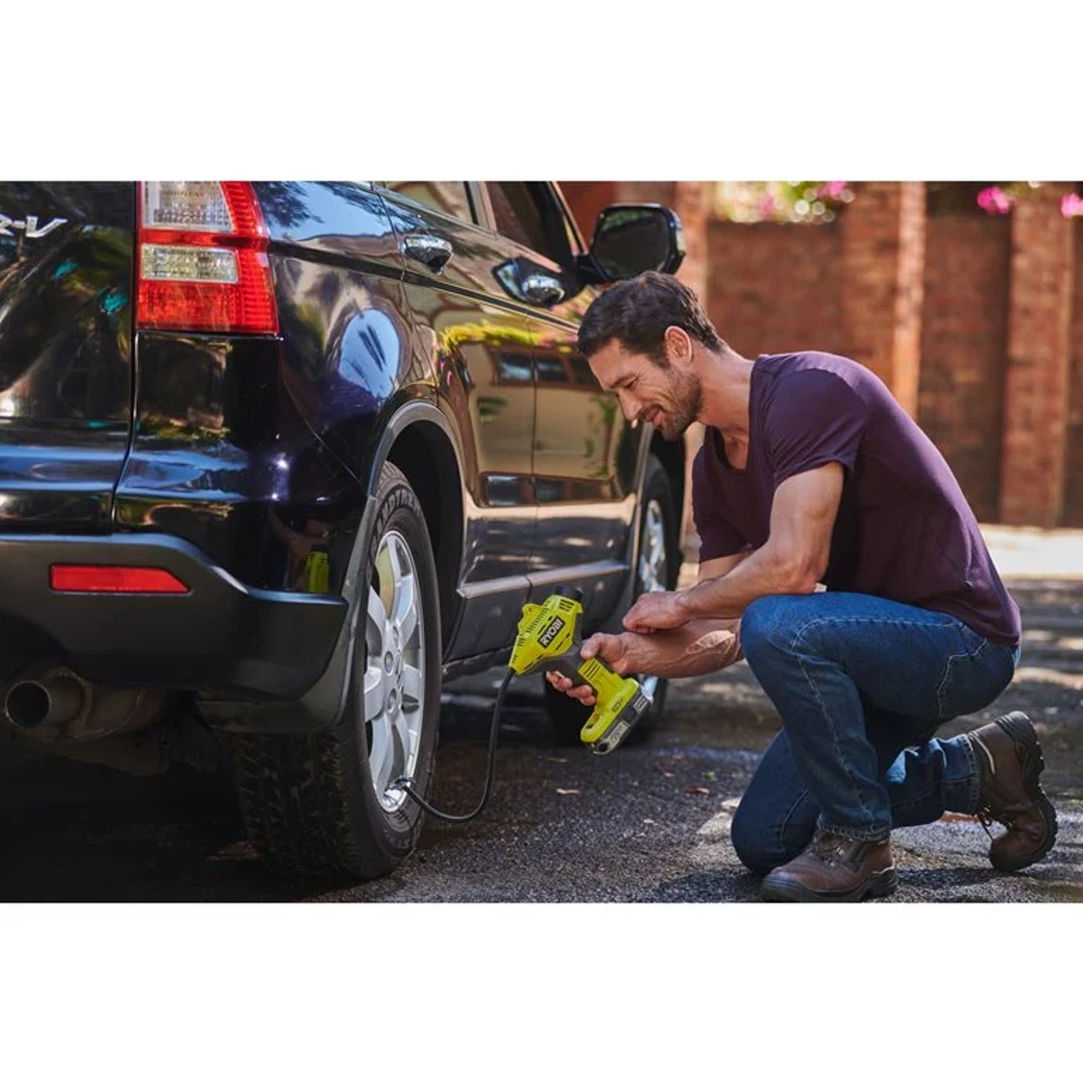 Aku hustilka/kompresor Ryobi R18PI-0, 18V