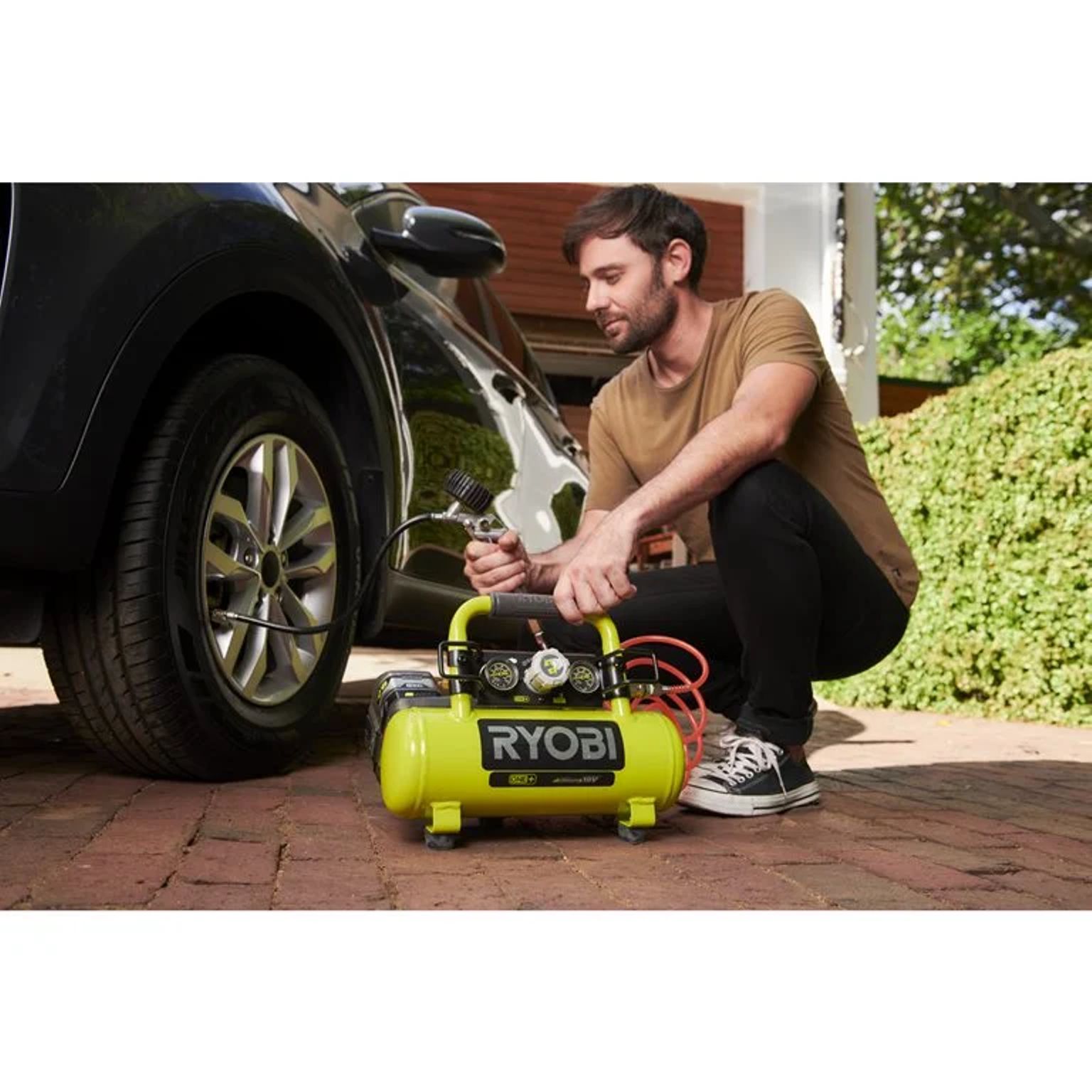 Aku kompresor Ryobi R18AC-0, 18V