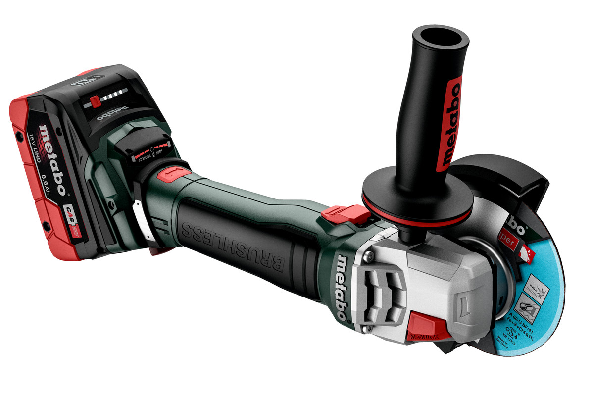 Aku úhlová bruska Metabo WB 18 LT BL 11-125 Quick, 18V