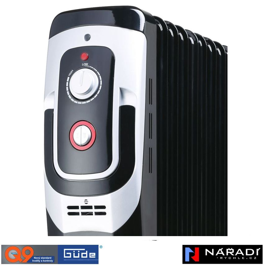 Olejový radiátor Güde OR 2000-9