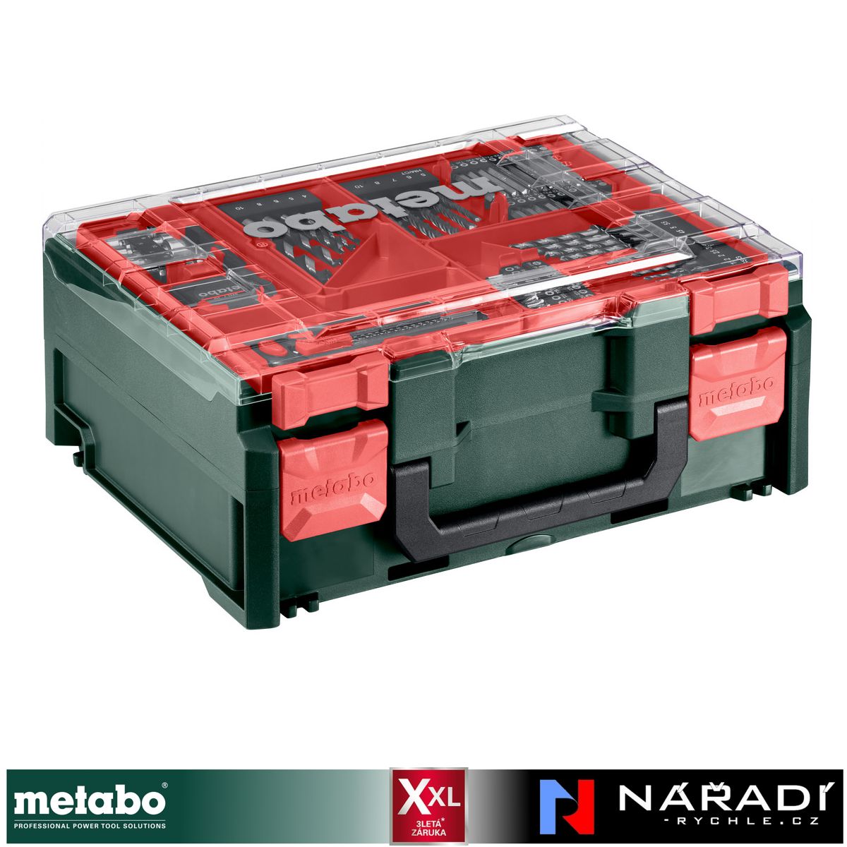 Příklepová vrtačka Metabo SBE 650 set - Mobilní dílna