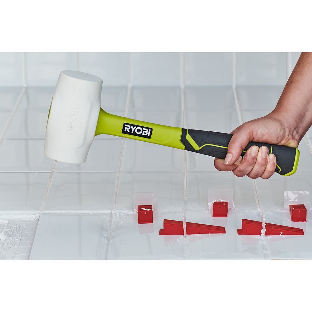 Gumová palička Ryobi RHHM450W, 450g bílá